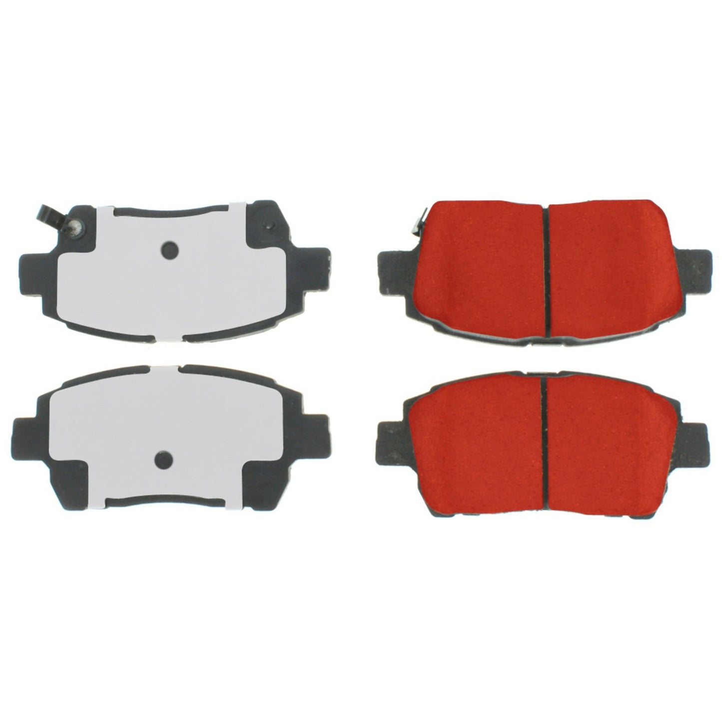 Centric Parts Disc Brake Pad Set PQ PRO low-dust formula 500.08220