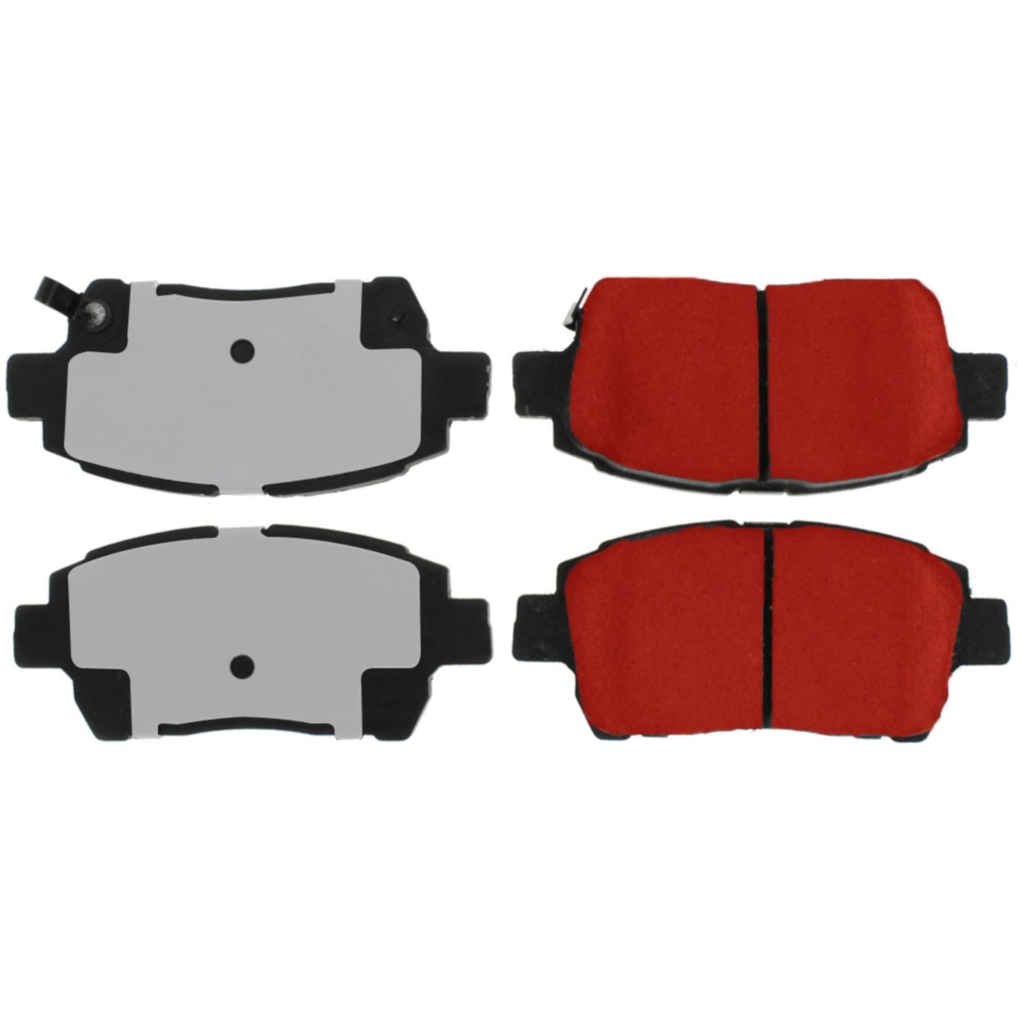Centric Parts Disc Brake Pad Set with Low-Dust Formula for 2000 Toyota Celica 500.08221