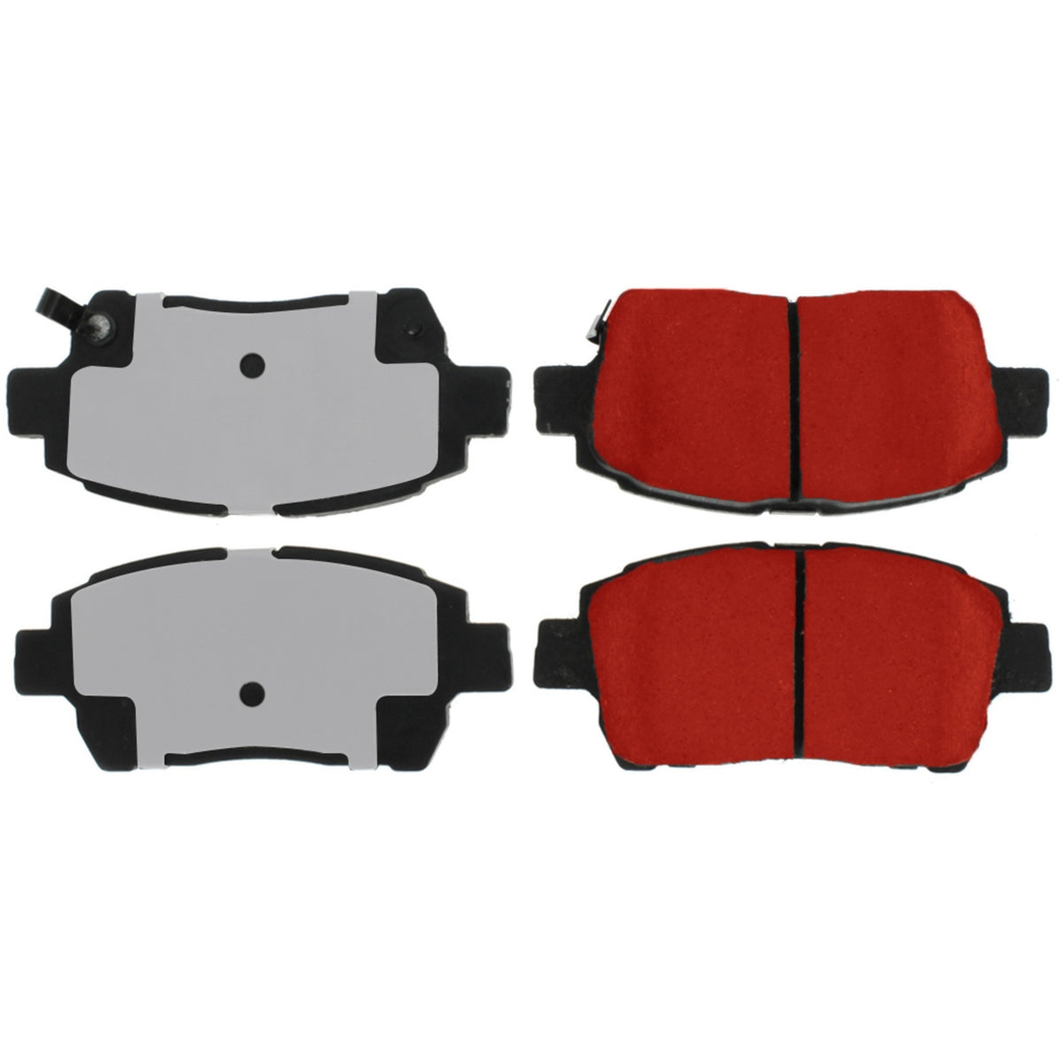 Centric Parts Disc Brake Pad Set with Low-Dust Formula for 2000 Toyota Celica 500.08221