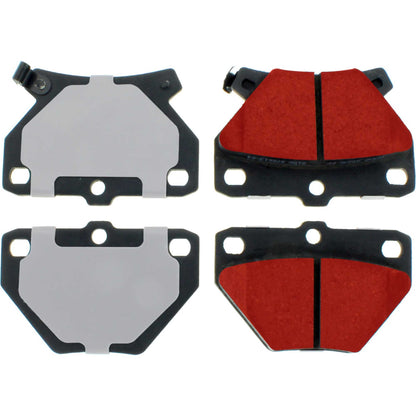 Centric Parts Disc Brake Pad Set with Low-Dust Formula 500.08230
