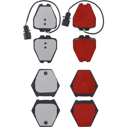 Centric Parts Disc Brake Pad Set with Hardware for Audi A8 2000-2003, S6 2001-2004 500.08391