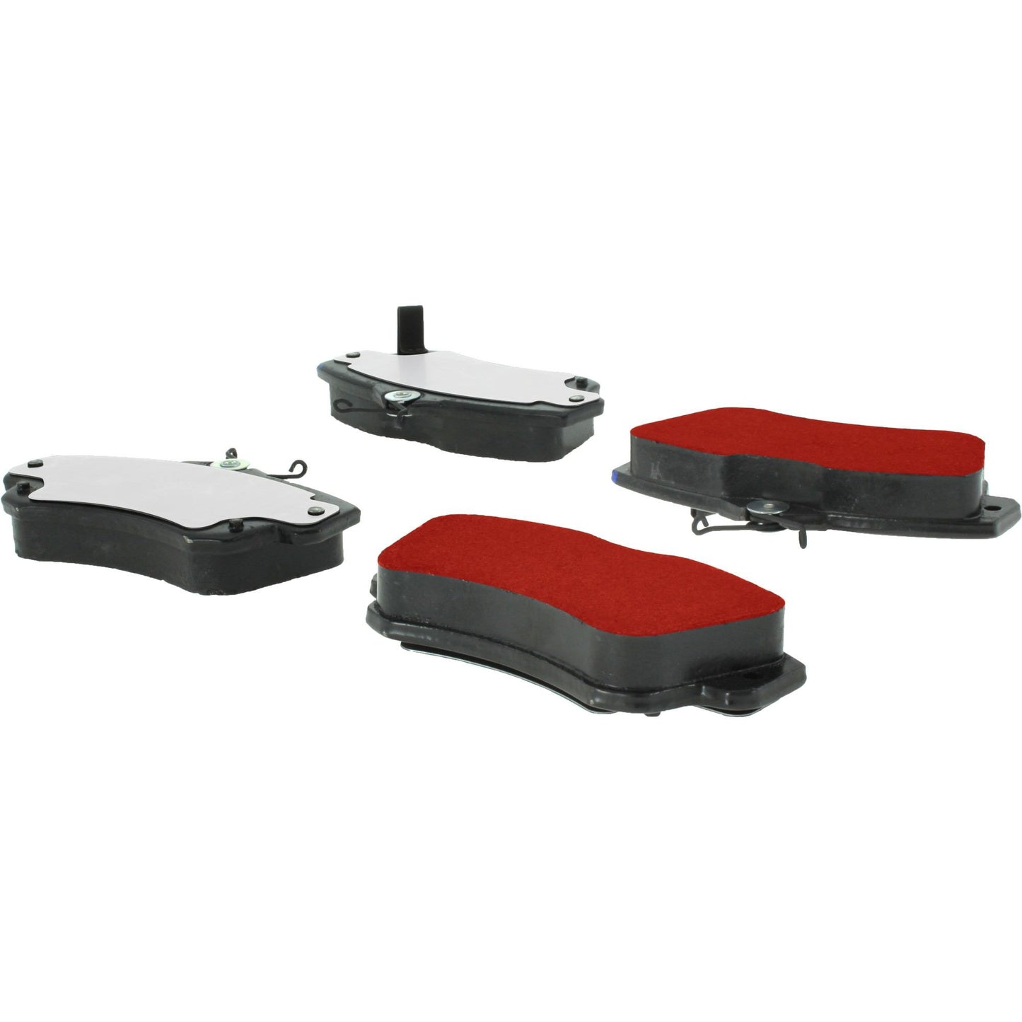 Centric Parts Disc Brake Pad Set PQ PRO low-dust with multi-layer shims