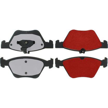 Centric Parts Disc Brake Pad Set with Low-Dust Formula for Daily Driving 500.08531