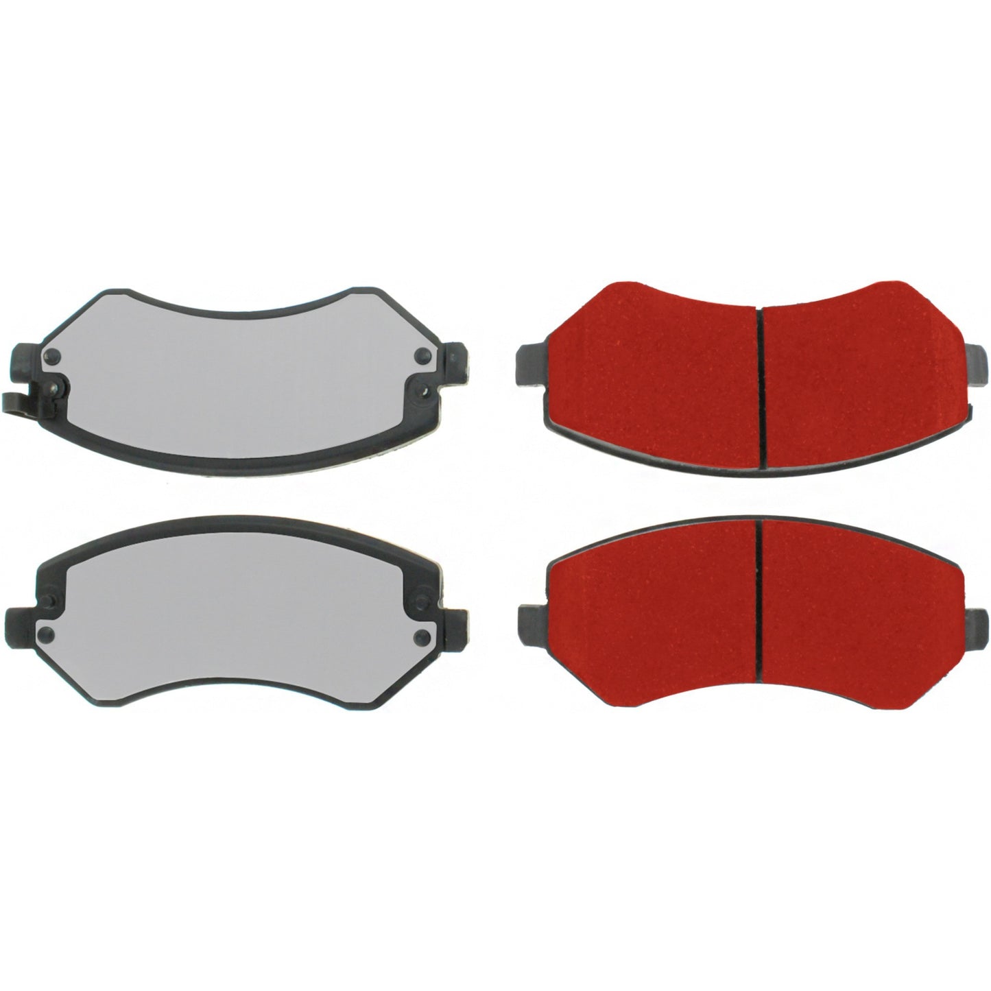 Centric Parts Disc Brake Pad Set with Low-Dust Formula 500.08560