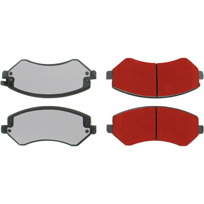 Centric Parts Disc Brake Pad Set with Low-Dust Formula 500.08560