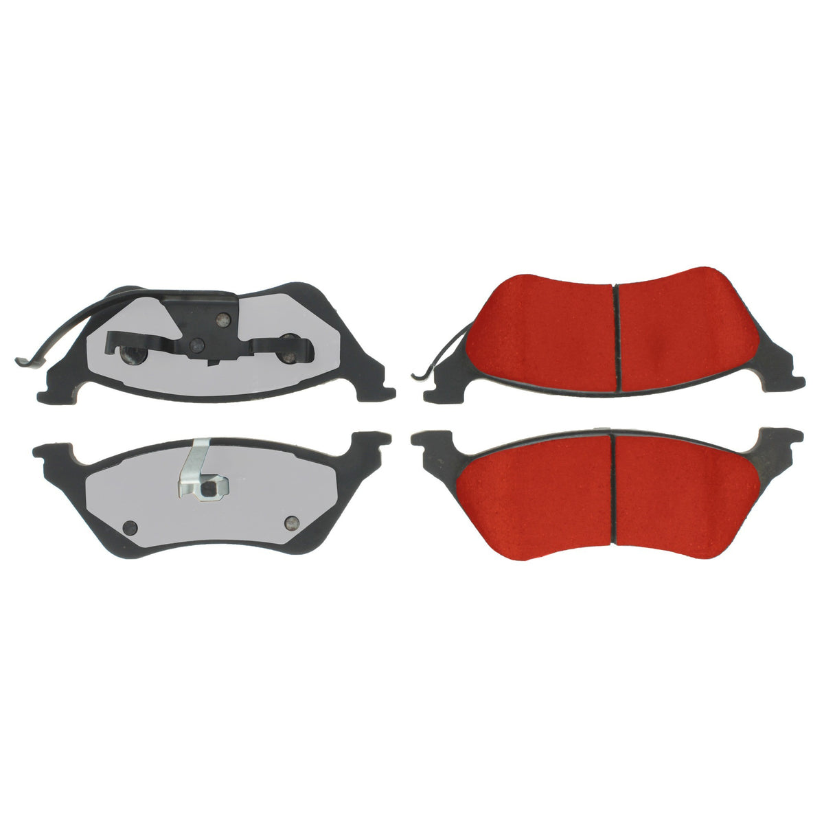 Centric Parts Disc Brake Pad Set with Low-Dust Formula 500.08580
