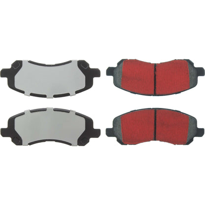 Centric Parts Disc Brake Pad Set with Low-Dust Formula 500.08661