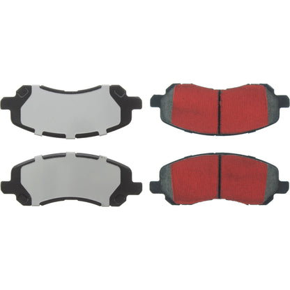 Centric Parts Disc Brake Pad Set with Low-Dust Formula 500.08661