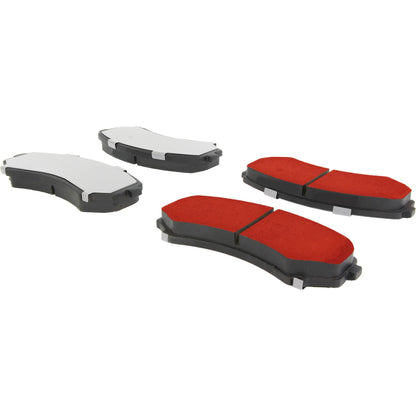 Centric Parts Disc Brake Pad Set PQ PRO with low-dust formula 500.08670