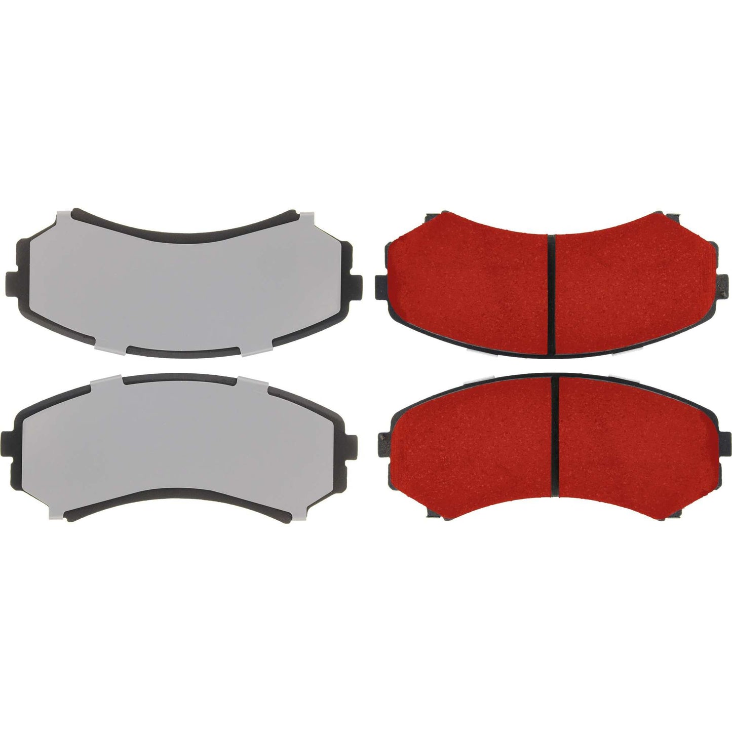 Centric Parts Disc Brake Pad Set PQ PRO with low-dust formula 500.08670