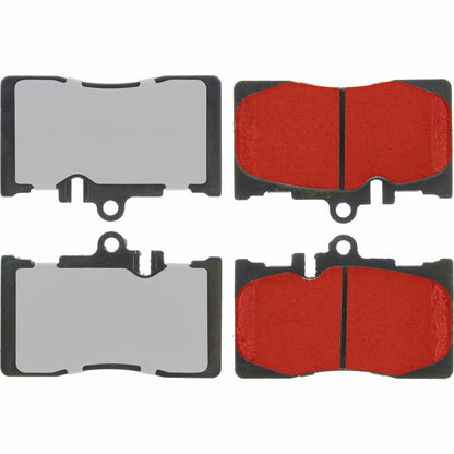 Centric Parts Disc Brake Pad Set with Low-Dust Formula 500.08700
