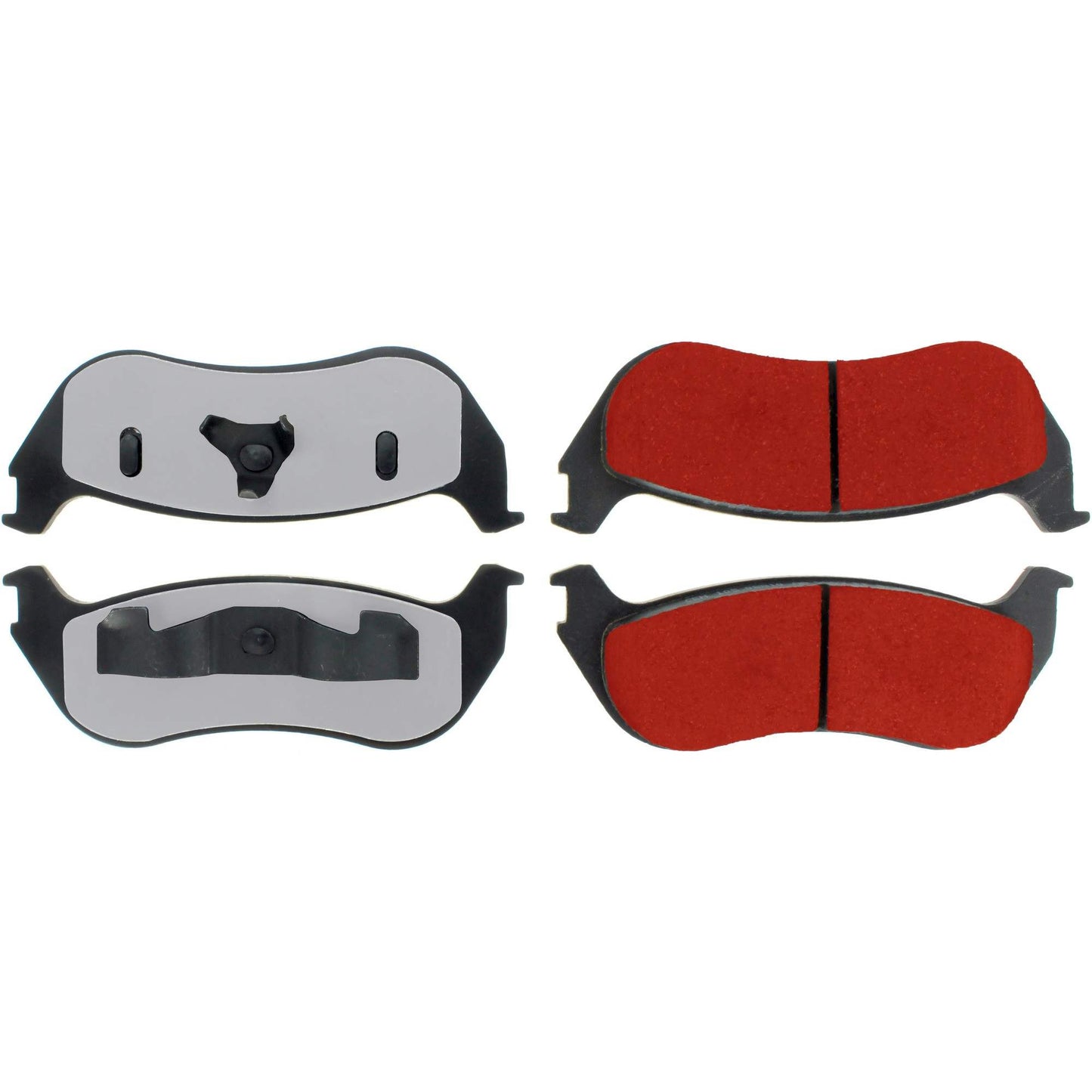 Centric Parts Disc Brake Pad Set with Low-Dust Formula for Daily Driving 500.08810