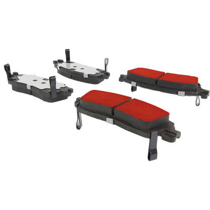 Centric Parts Disc Brake Pad Set PQ PRO with low-dust formula 500.08830