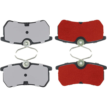 Centric Parts Disc Brake Pad Set with Low-Dust Formula for Daily Driving 500.08860