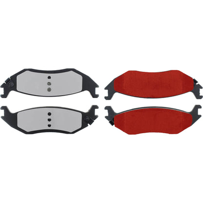Centric Parts Disc Brake Pad Set with Low-Dust Formula 500.08980