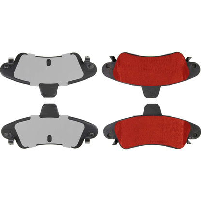 Centric Parts Disc Brake Pad Set with Low-Dust Formula for 1995-2002 Ford Contour Mercury Cougar Mystique 500.08991