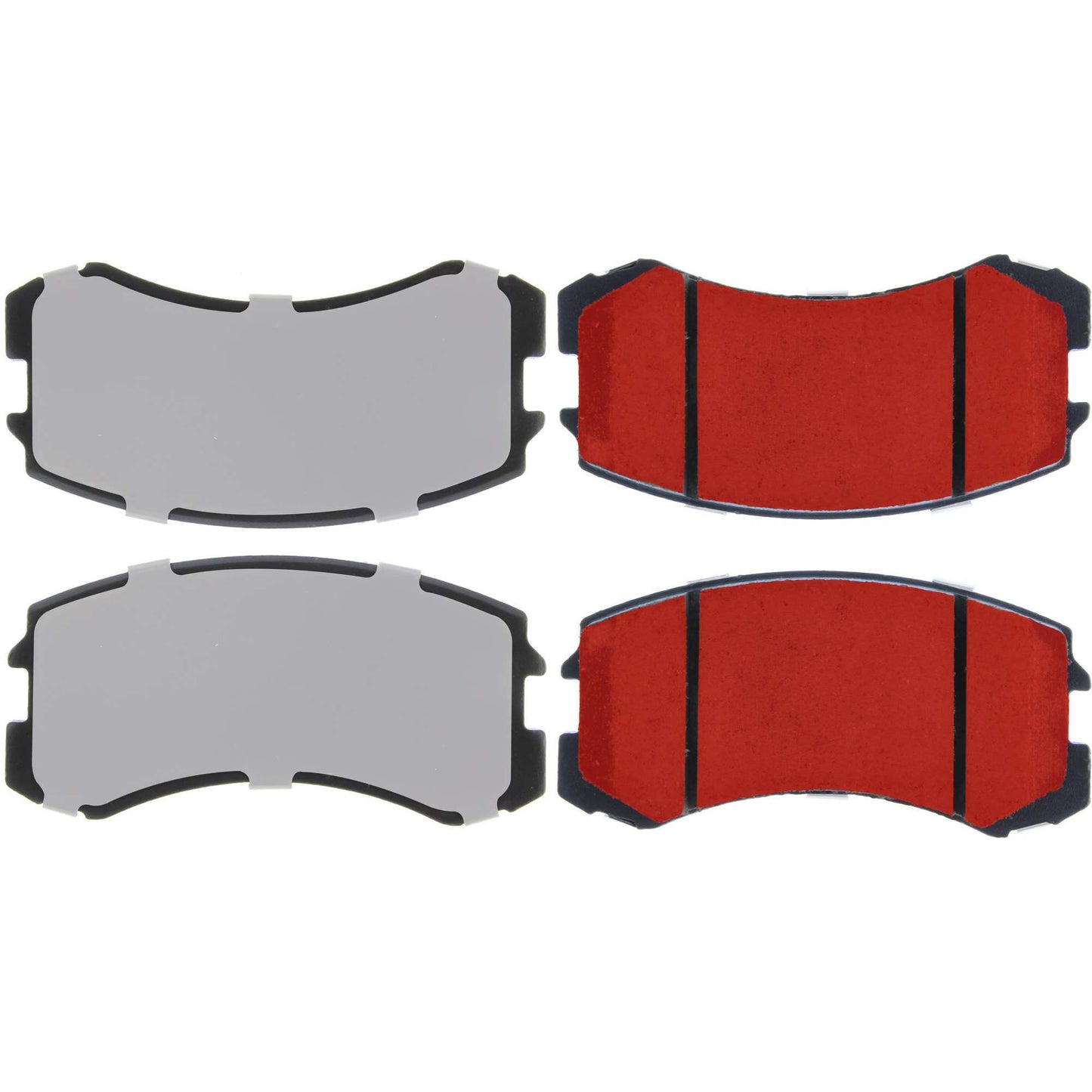 Centric Parts Disc Brake Pad Set with Low-Dust Formula for Daily Driving 500.09040