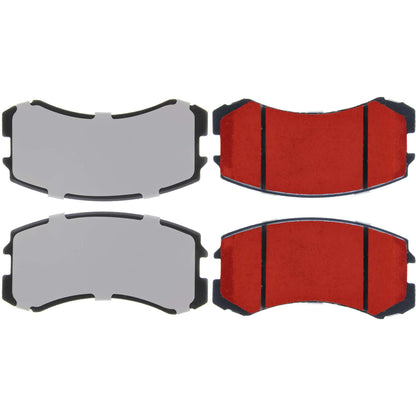 Centric Parts Disc Brake Pad Set with Low-Dust Formula for Daily Driving 500.09040