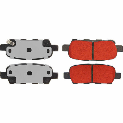 Centric Parts Disc Brake Pad Set with Low-Dust Formula for Daily Driving 500.09050