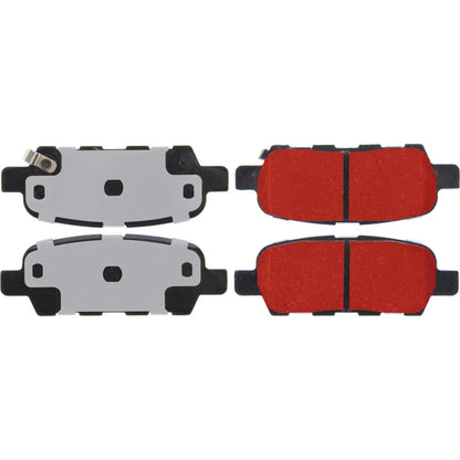 Centric Parts Disc Brake Pad Set with Low-Dust Formula for Daily Driving 500.09051