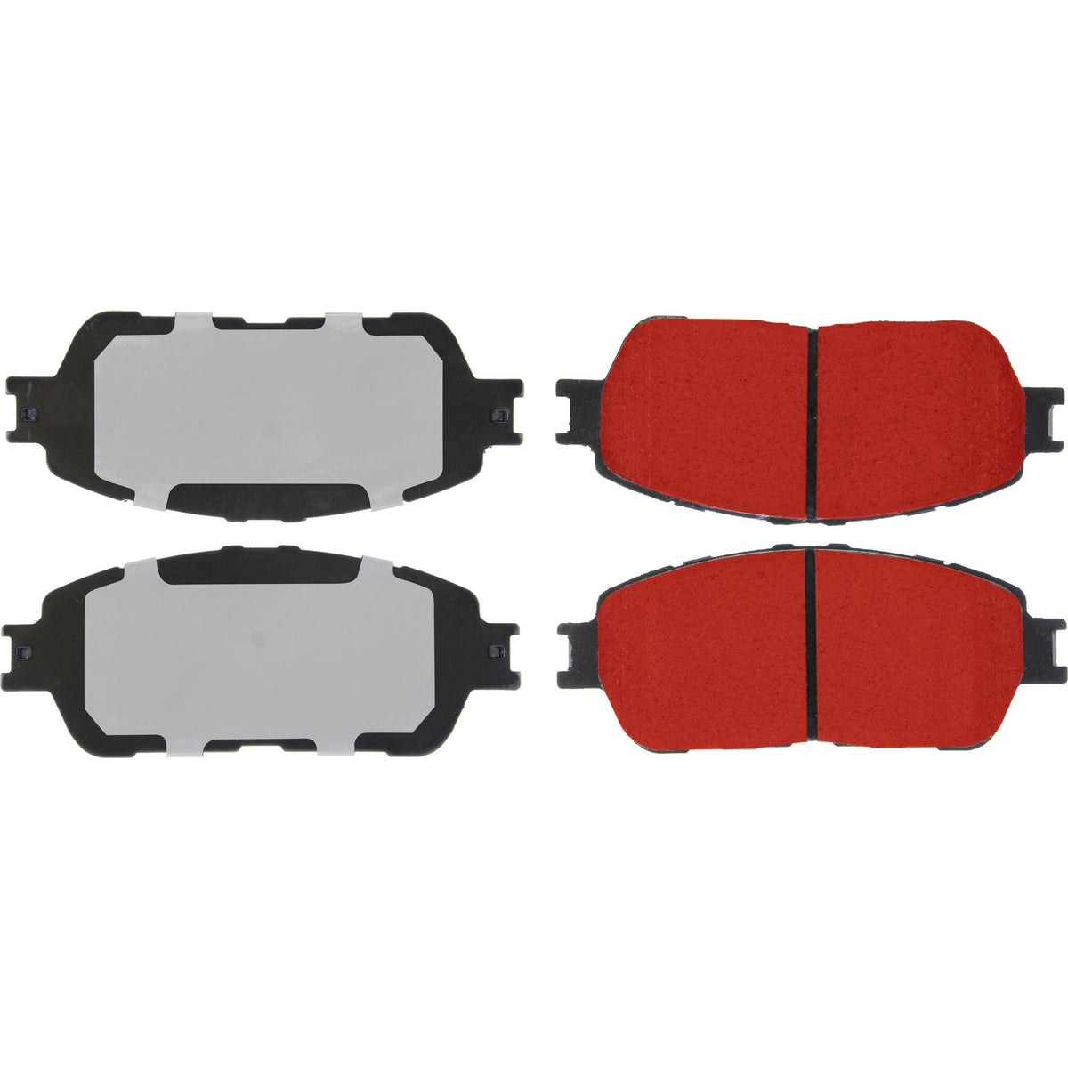 Centric Parts Disc Brake Pad Set with Low-Dust Formula for Daily Driving 500.09061