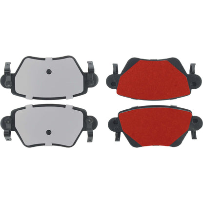 Centric Parts Disc Brake Pad Set with Low-Dust Formula 500.09110