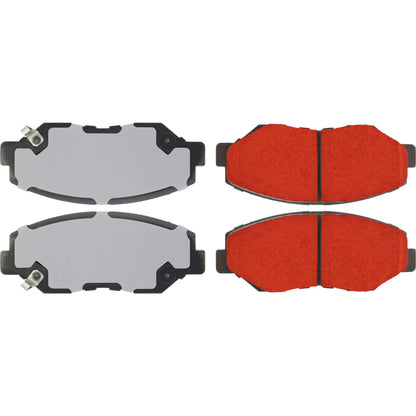 Centric Parts Disc Brake Pad Set with Low-Dust Formula 500.09140
