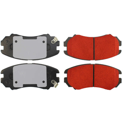 Centric Parts Disc Brake Pad Set with Low-Dust Formula 500.09240