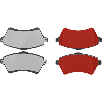 Centric Parts Disc Brake Pad Set PQ PRO with Low-Dust Formula for 2002-2006 Land Rover Freelander 500.09260