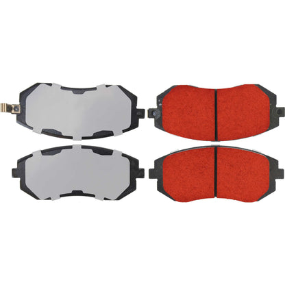 Centric Parts Disc Brake Pad Set with Low-Dust Formula for Daily Driving 500.09290