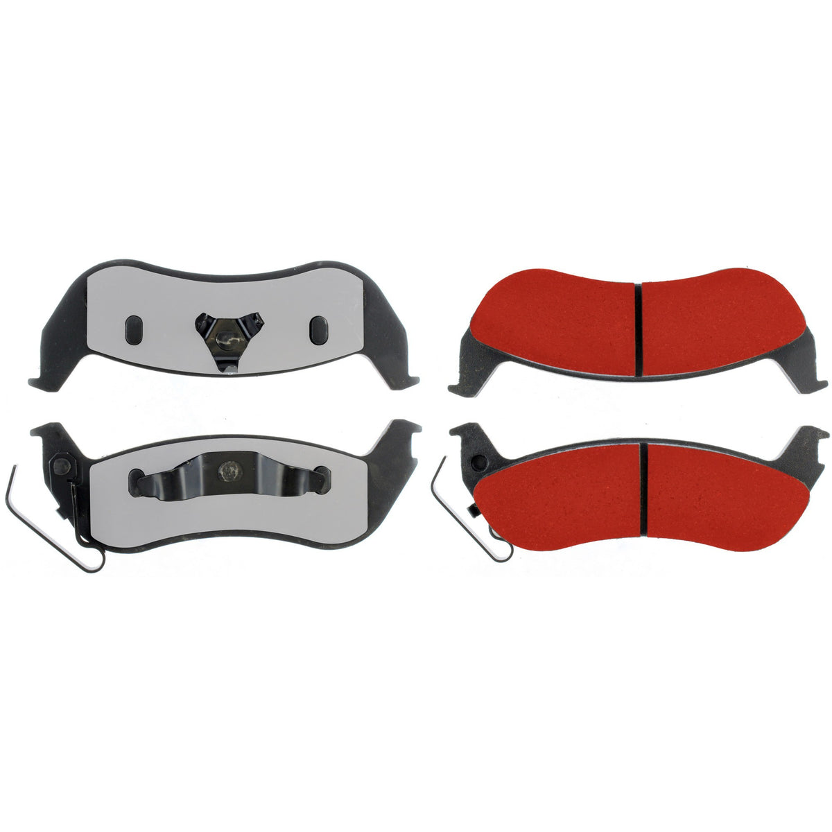 Centric Parts Disc Brake Pad Set with Low-Dust Formula 500.09320