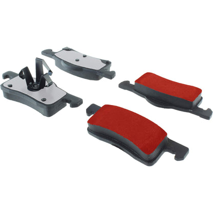 Centric Parts Disc Brake Pad Set PQ PRO with low-dust formula 500.09350
