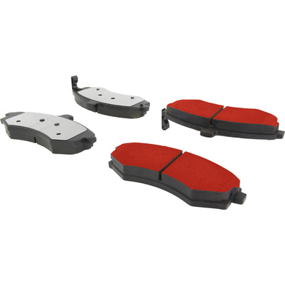 Centric Parts Disc Brake Pad Set PQ PRO with low-dust formula 500.09410