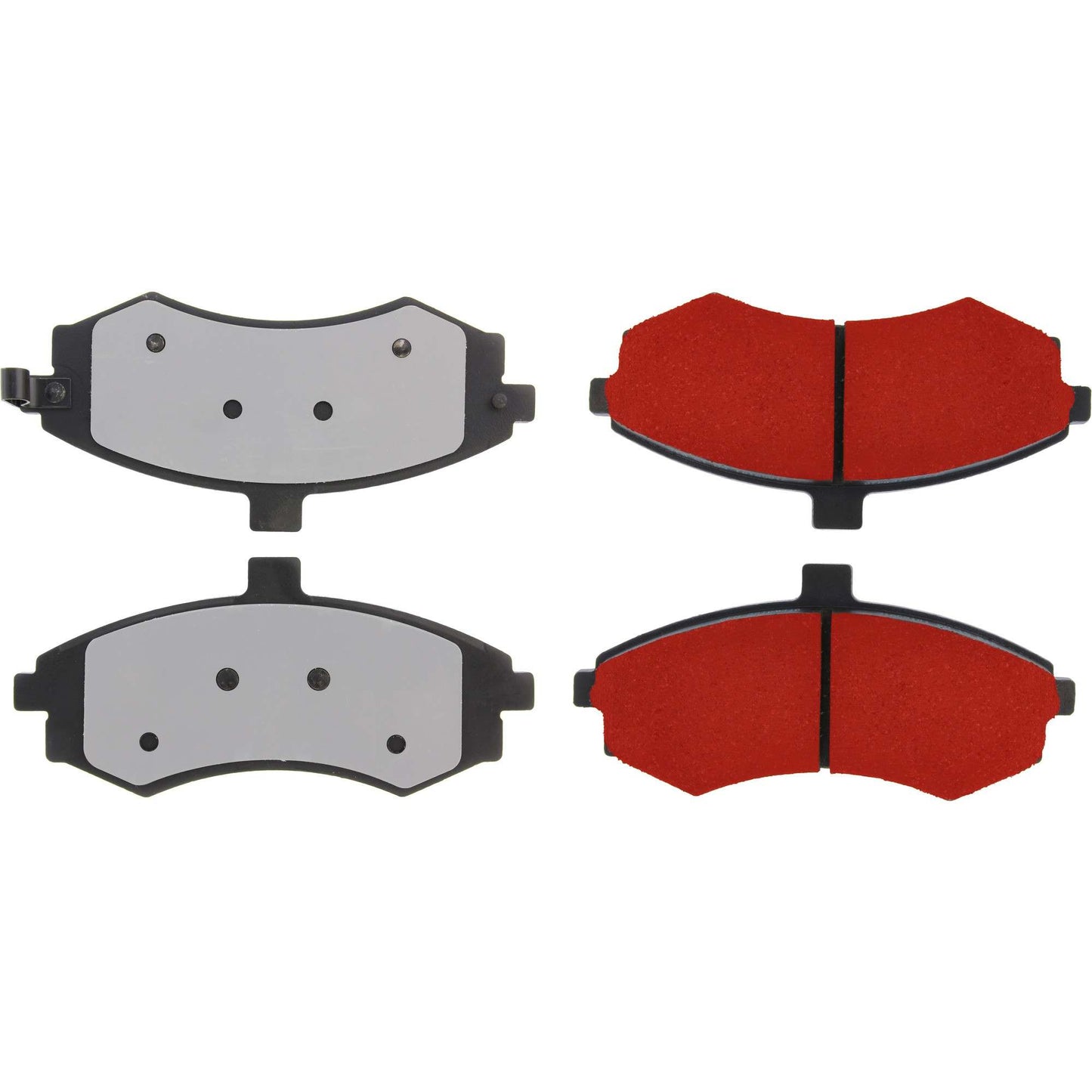 Centric Parts Disc Brake Pad Set PQ PRO with low-dust formula 500.09410