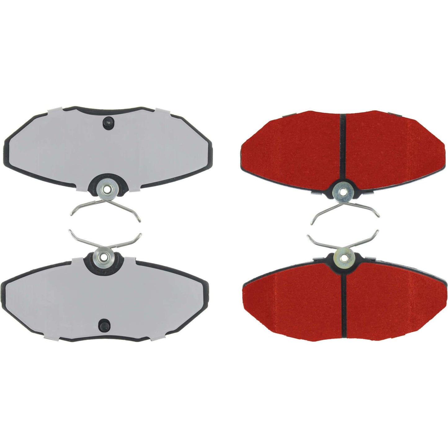 Centric Parts Disc Brake Pad Set with Low-Dust Formula for Daily Driving 500.09440