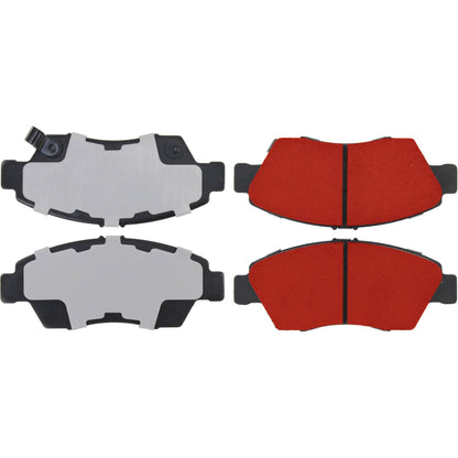 Centric Parts Disc Brake Pad Set PQ PRO low-dust