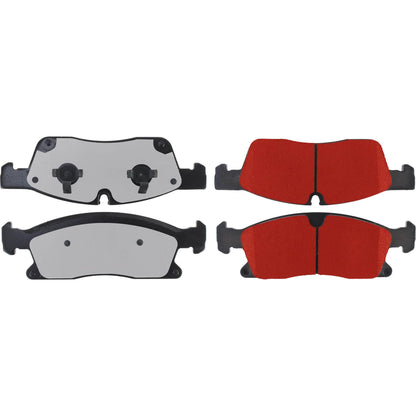 Centric Parts Disc Brake Pad Set with Low-Dust Formula 500.09530