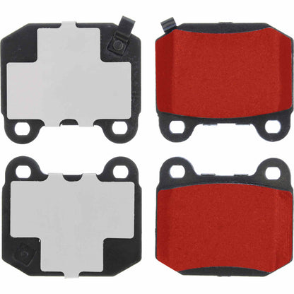 Centric Parts Disc Brake Pad Set with Low-Dust Formula for 500.09610
