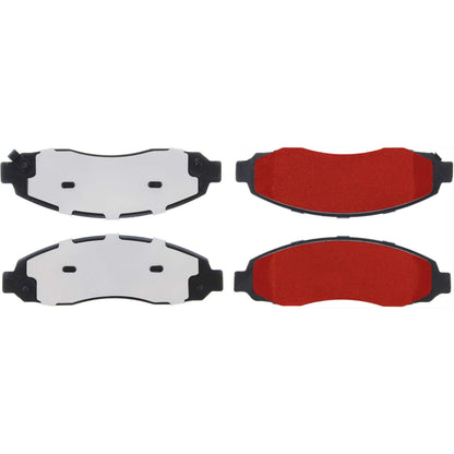 Centric Parts Disc Brake Pad Set PQ PRO low-dust for 500.09620