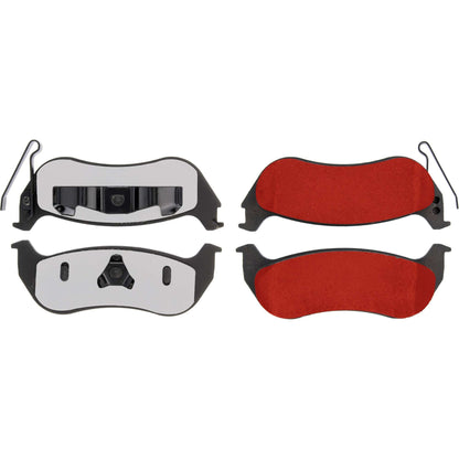Centric Parts Disc Brake Pad Set PQ PRO low-dust formula 500.09640