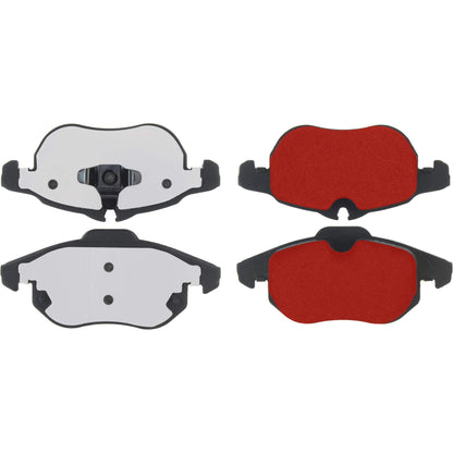 Centric Parts Disc Brake Pad Set PQ PRO with Low-Dust Formula 500.09720