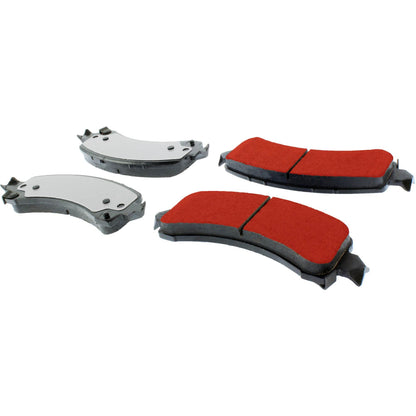 Centric Parts Disc Brake Pad Set with Low-Dust Formula for Daily Driving 500.09741
