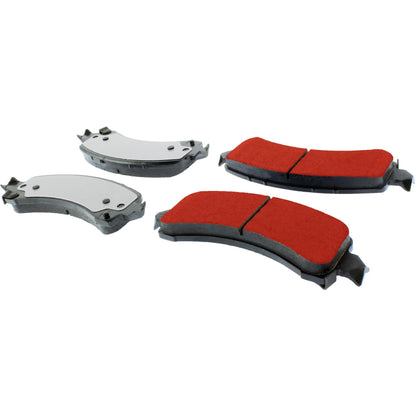 Centric Parts Disc Brake Pad Set with Low-Dust Formula for Daily Driving 500.09741