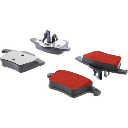 Centric Parts Disc Brake Pad Set with Low-Dust Formula for Daily Driving 500.09800