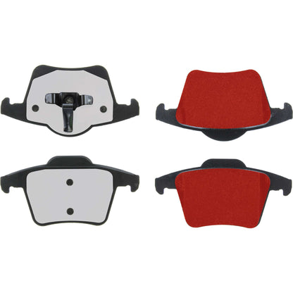Centric Parts Disc Brake Pad Set with Low-Dust Formula for Daily Driving 500.09800