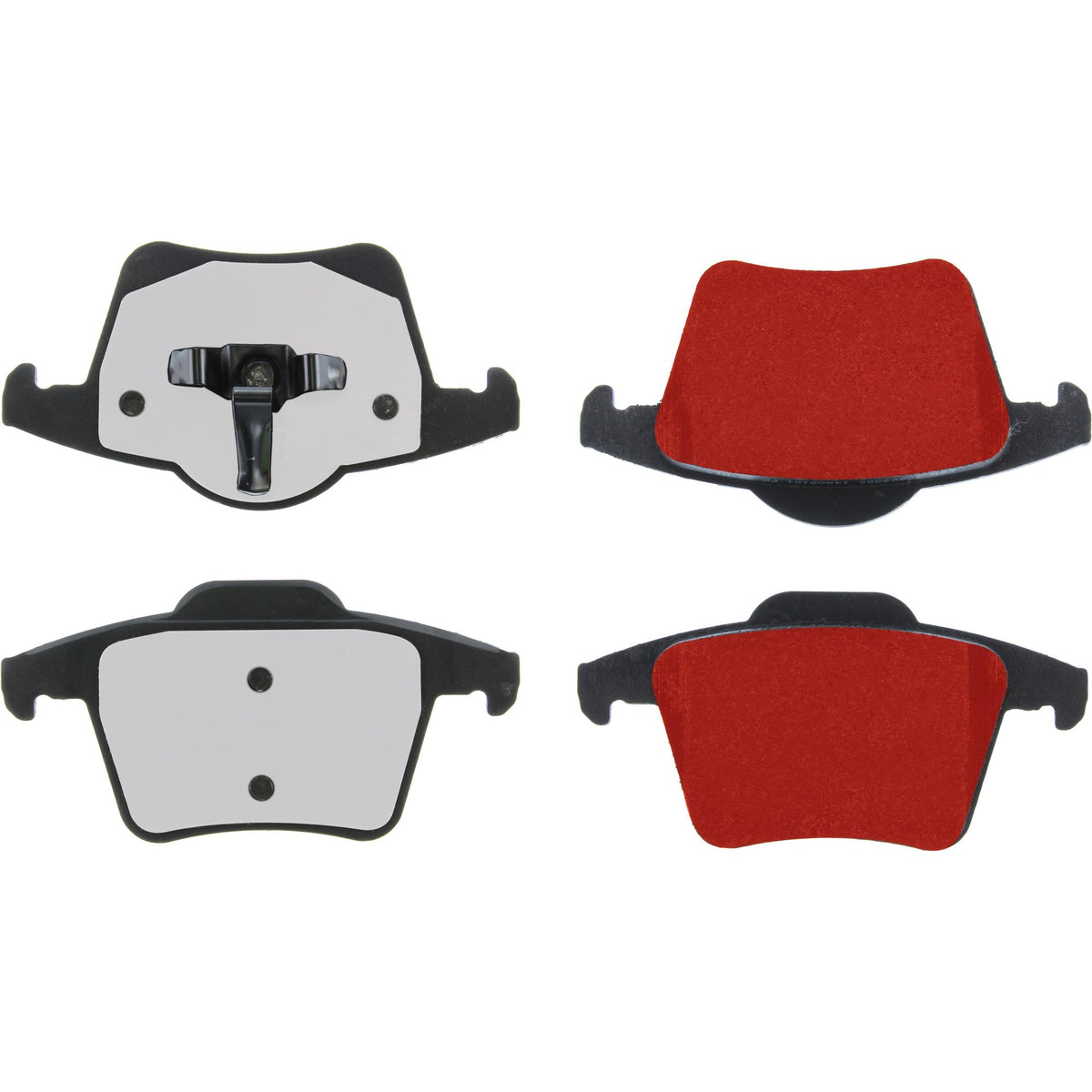 Centric Parts Disc Brake Pad Set with Low-Dust Formula for Daily Driving 500.09800