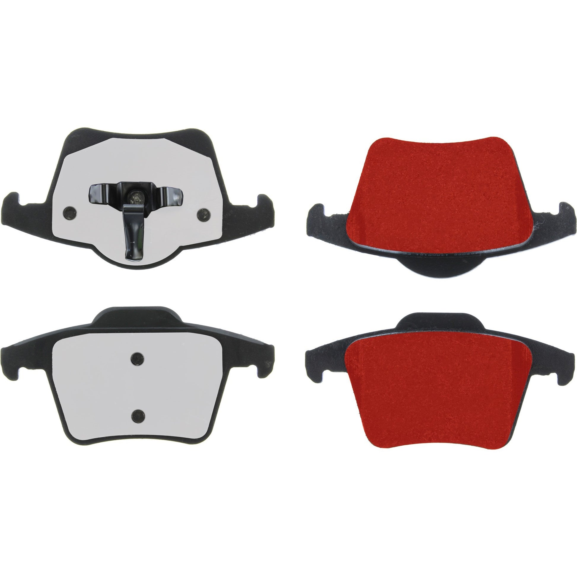 Centric Parts Disc Brake Pad Set with Low-Dust Formula for Daily Driving 500.09800