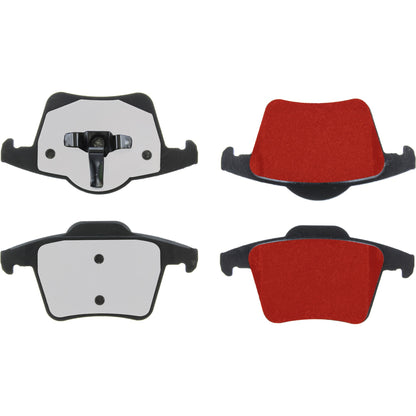 Centric Parts Disc Brake Pad Set with Low-Dust Formula for Daily Driving 500.09800