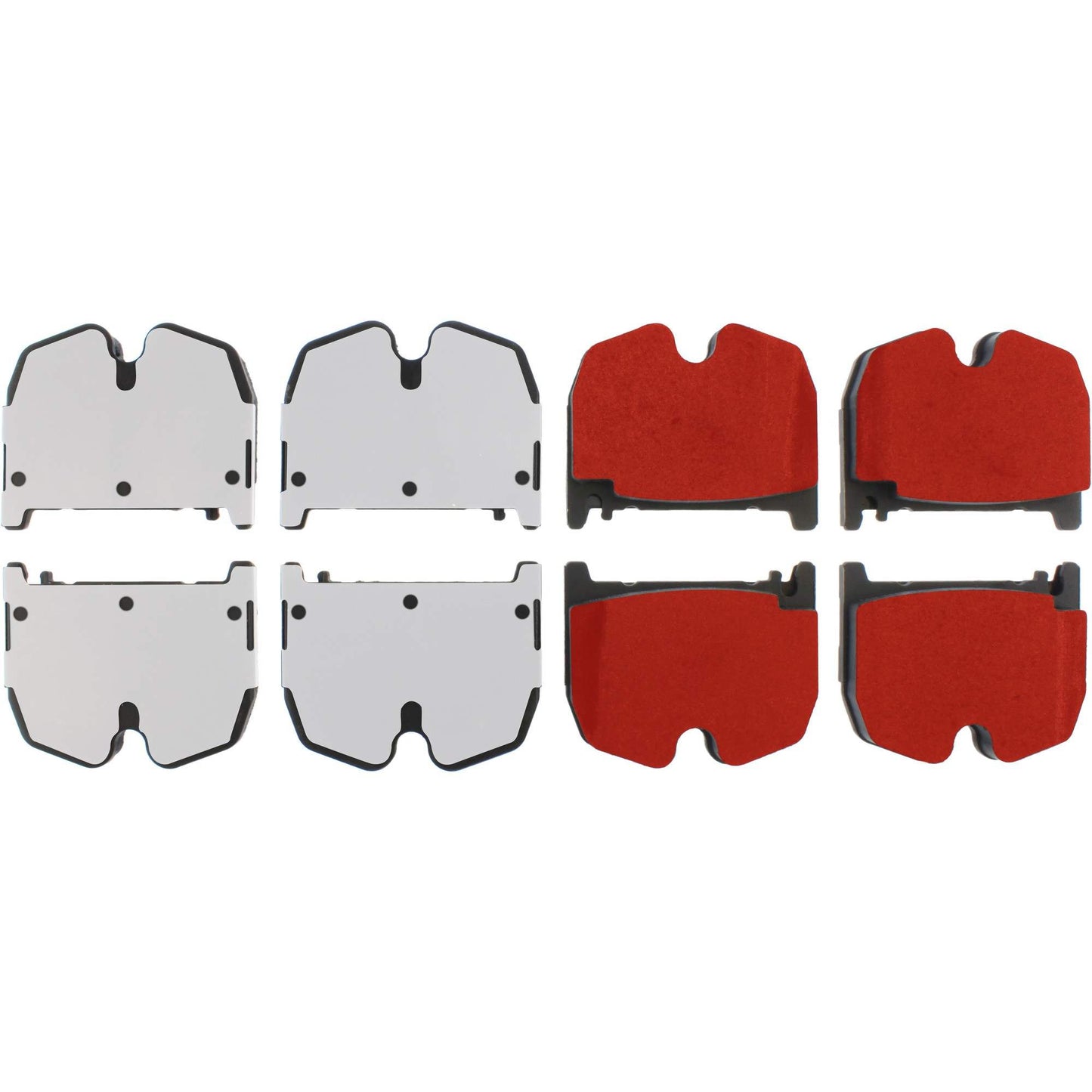 Centric Parts Disc Brake Pad Set PQ PRO low-dust formula 500.09830