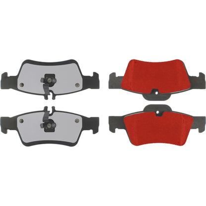 Centric Parts Disc Brake Pad Set with Low-Dust Formula 500.09860